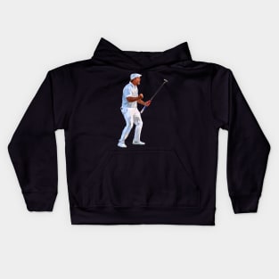 Golfer Celebration Kids Hoodie